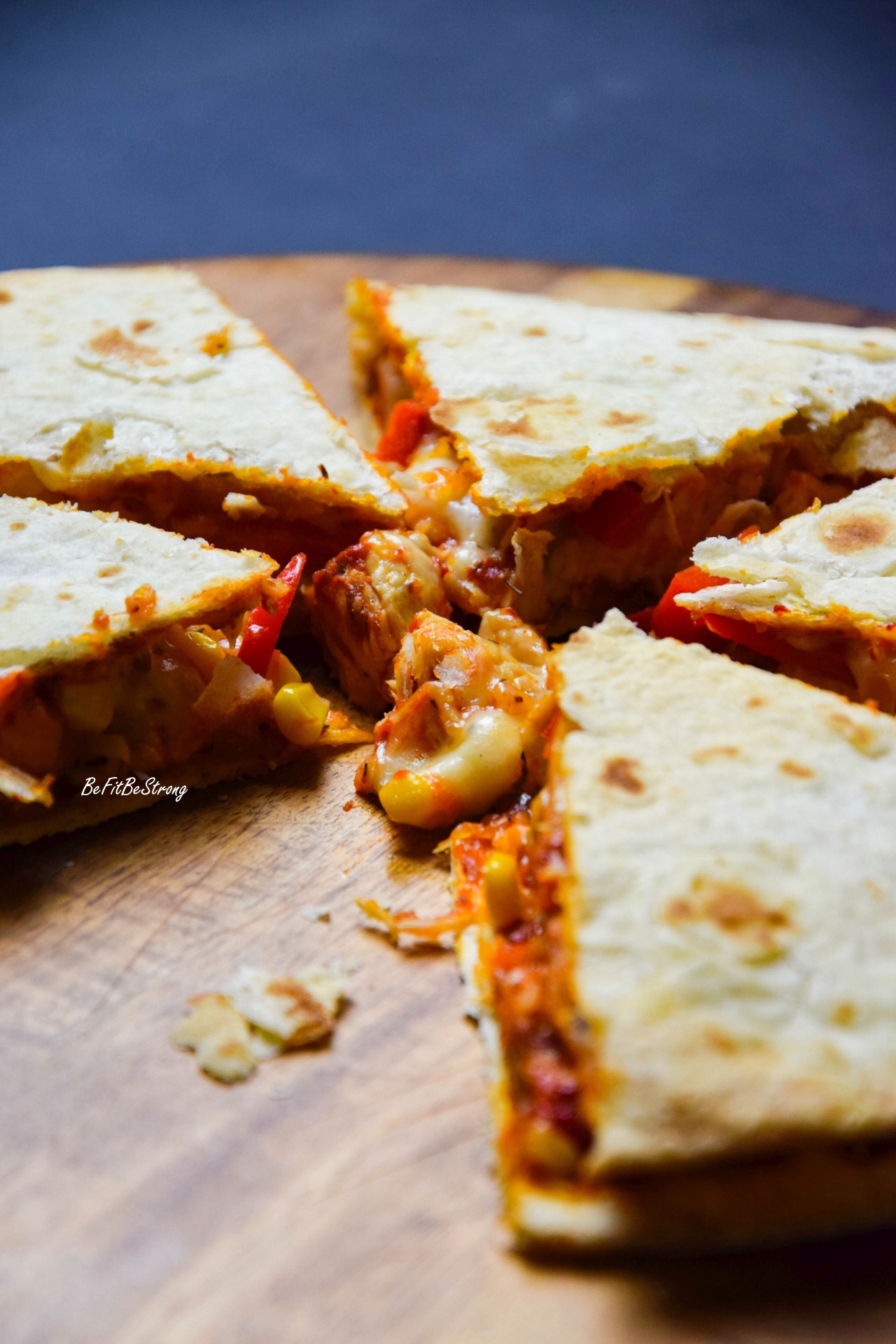 Quesadilla z kurczakiem i serem Be Fit Be Strong