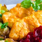 Pieczone kotleciki Szu Szu z miażdżonymi młodymi ziemniakami FIT